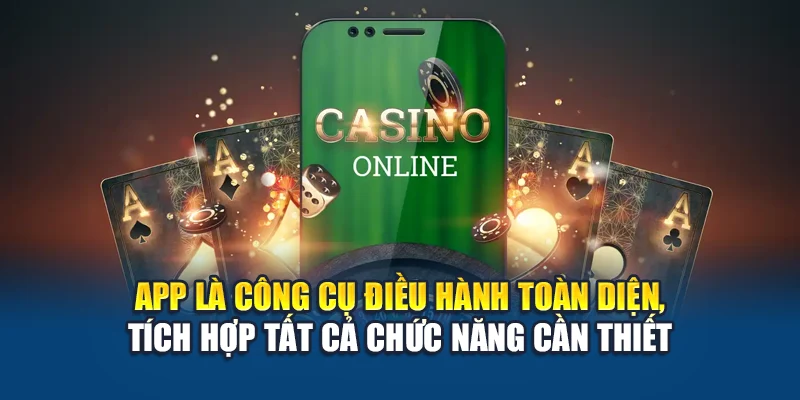 App là công cụ điều hành toàn diện, tích hợp tất cả chức năng cần thiết